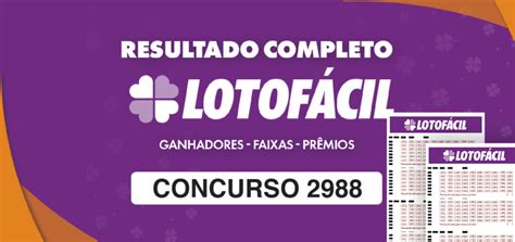 lotofácil 2988 - Resultado da Lotofácil 2988 hoje (26/12/23); prêmio de R$ 1,7 